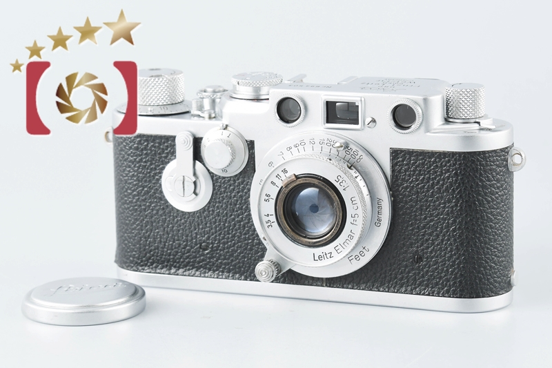 【中古】Leica ライカ IIIf レッドダイヤル セルフ付き + Elmar 50mm f/3.5 |  中古カメラ・フィルムカメラを中心に取り揃えるファイブスターカメラ