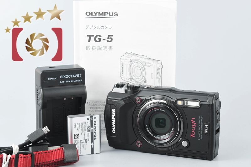 Olympus t-g5黒　コンパクトデジタルカメラ