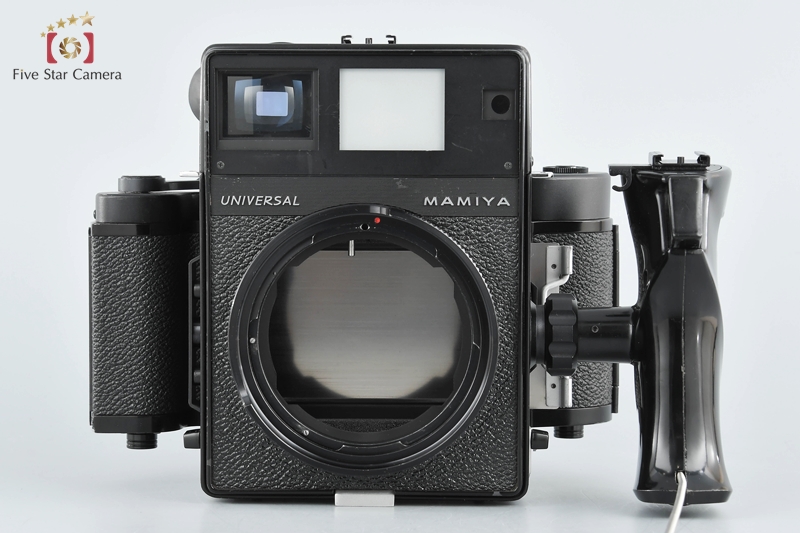 中古】Mamiya マミヤ ユニバーサル プレス ブラック + SEKOR P 75mm f/5.6 + 100mm f/3.5 | 中古カメラ・ フィルムカメラを中心に取り揃えるファイブスターカメラ