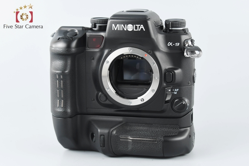 【中古】MINOLTA ミノルタ α-9 フィルム一眼レフカメラ | 中古カメラ・フィルムカメラを中心に取り揃えるファイブスターカメラ