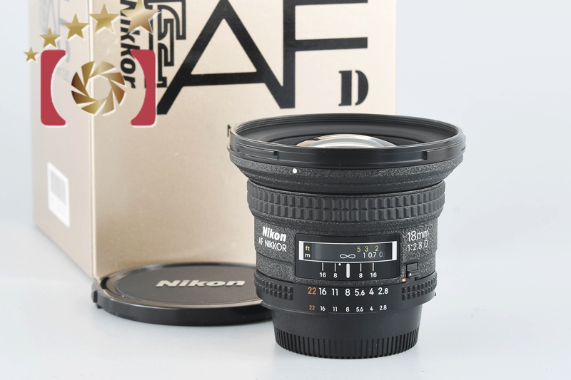 中古】Nikon ニコン AF NIKKOR 18mm f/2.8 D 元箱付 | 中古カメラ・フィルムカメラを中心に取り揃えるファイブスターカメラ