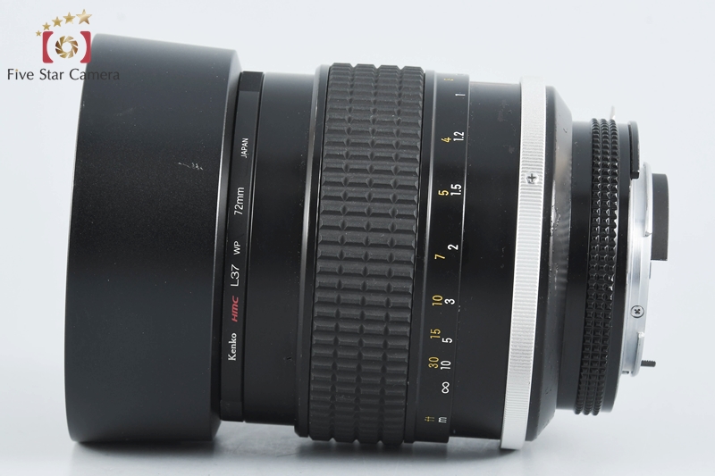 中古】Nikon ニコン Ai-S NIKKOR 85mm f/1.4 | 中古カメラ・フィルムカメラを中心に取り揃えるファイブスターカメラ