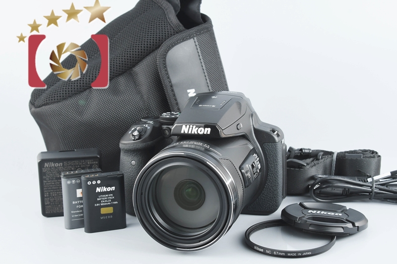 【中古】Nikon ニコン COOLPIX P900 ブラック コンパクトデジタルカメラ |  中古カメラ・フィルムカメラを中心に取り揃えるファイブスターカメラ