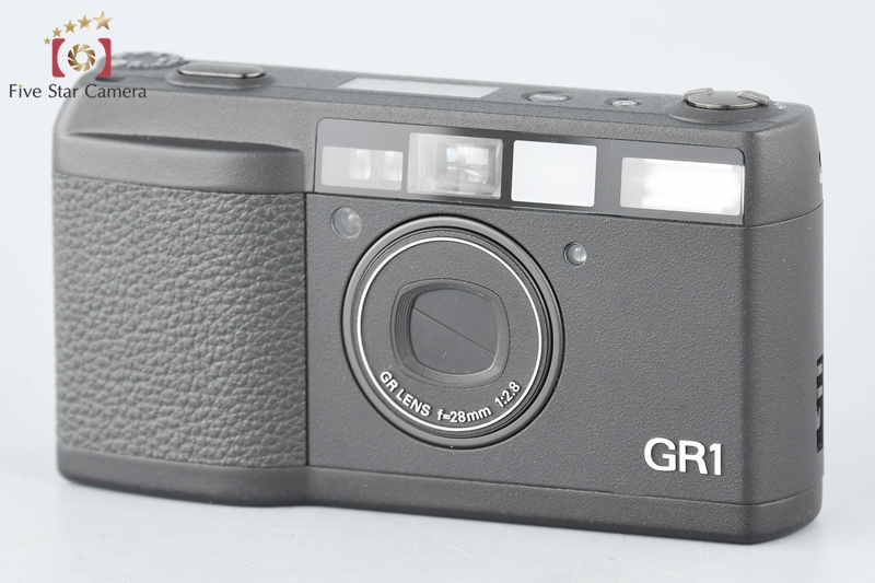 中古】RICOH リコー GR1 ブラック コンパクトフィルムカメラ | 中古カメラ・フィルムカメラを中心に取り揃えるファイブスターカメラ