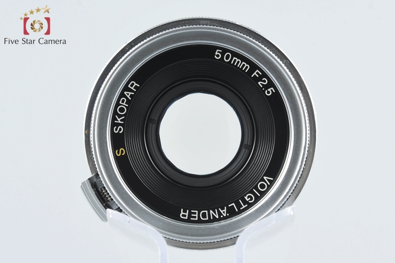 【中古】Voigtlander フォクトレンダー S SKOPAR 50mm f/2.5 ニコンSマウント用 元箱付 |  中古カメラ・フィルムカメラを中心に取り揃えるファイブスターカメラ