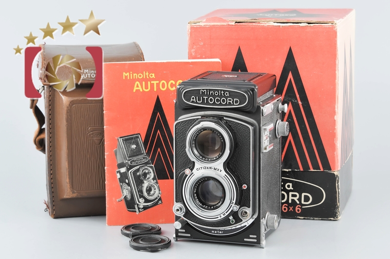 【中古】MINOLTA ミノルタ オートコード 初期型 二眼レフカメラ | 中古カメラ・フィルムカメラを中心に取り揃えるファイブスターカメラ