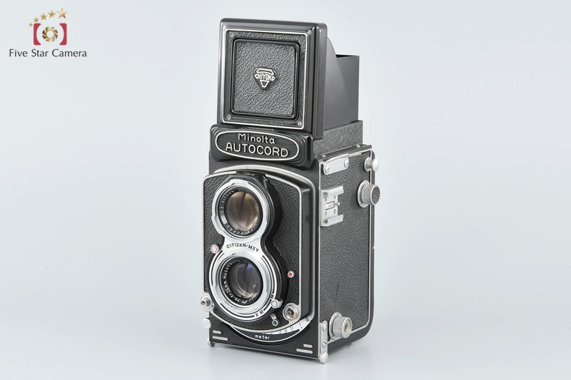 【中古】MINOLTA ミノルタ オートコード 初期型 二眼レフカメラ | 中古カメラ・フィルムカメラを中心に取り揃えるファイブスターカメラ