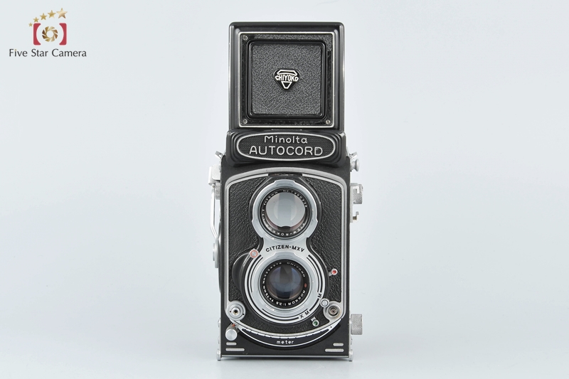 【中古】MINOLTA ミノルタ オートコード 初期型 二眼レフカメラ | 中古カメラ・フィルムカメラを中心に取り揃えるファイブスターカメラ