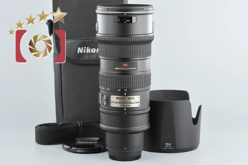 中古】Nikon ニコン AF-S NIKKOR 70-200mm f/2.8 G ED VR | 中古カメラ