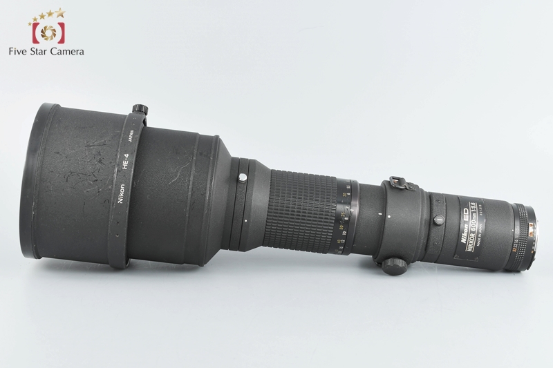 【中古】Nikon ニコン Ai-S NIKKOR 600mm f/5.6 ED ケース付き |  中古カメラ・フィルムカメラを中心に取り揃えるファイブスターカメラ