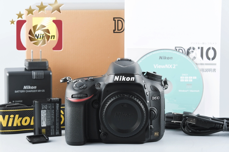 【美品】ニコン Nikon D610 《ショット数5723回》