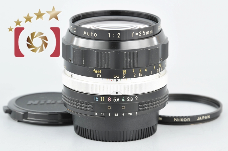 中古】Nikon ニコン NIKKOR-O.C Auto 35mm f/2 Ai改 爪無し | 中古