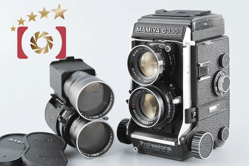 中古】Mamiya マミヤ C330 + SEKOR DS 105mm f/3.5 ＋ SEKOR