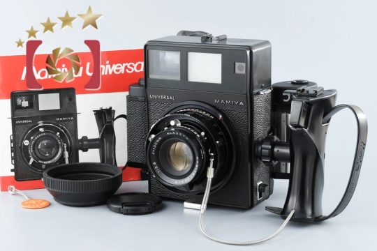 【中古】Mamiya マミヤ ユニバーサル プレス ブラック + SEKOR 100mm f/3.5 |  中古カメラ・フィルムカメラを中心に取り揃えるファイブスターカメラ