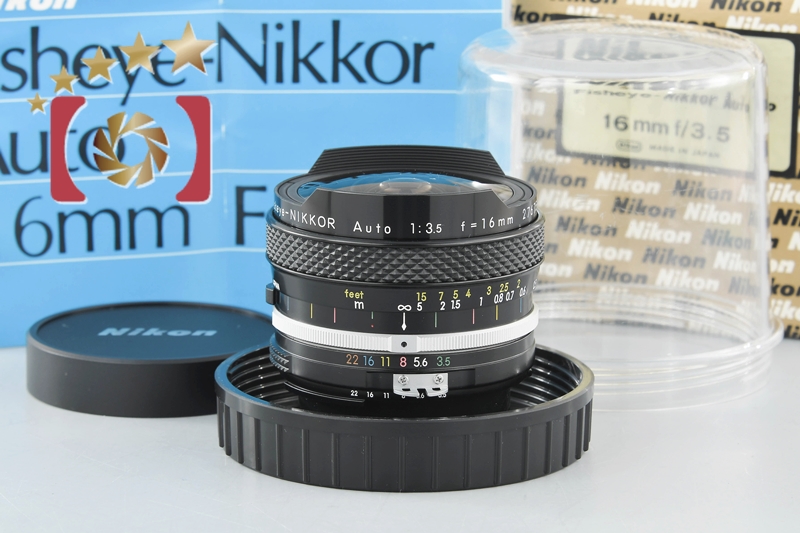 12,168円【希少】ニコン Fisheye Nikkor Auto 16mm f3.5Ai改