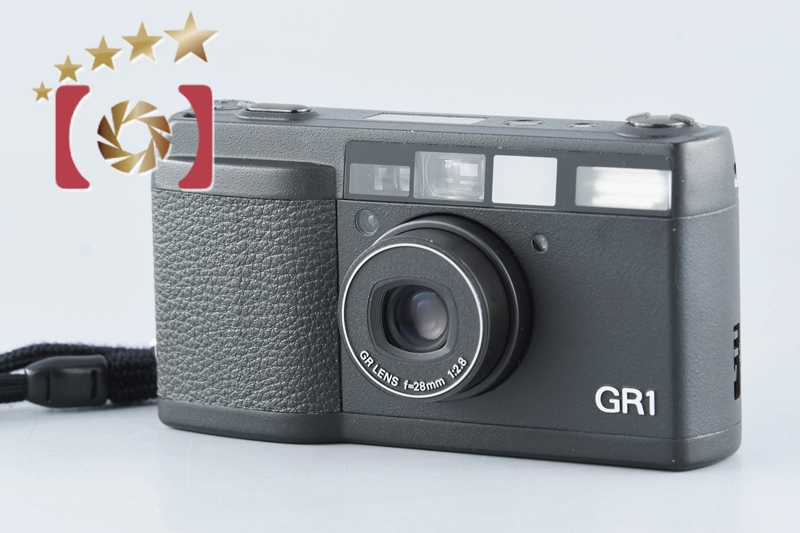 【中古】RICOH リコー GR1 ブラック コンパクトフィルムカメラ | 中古カメラ・フィルムカメラを中心に取り揃えるファイブスターカメラ