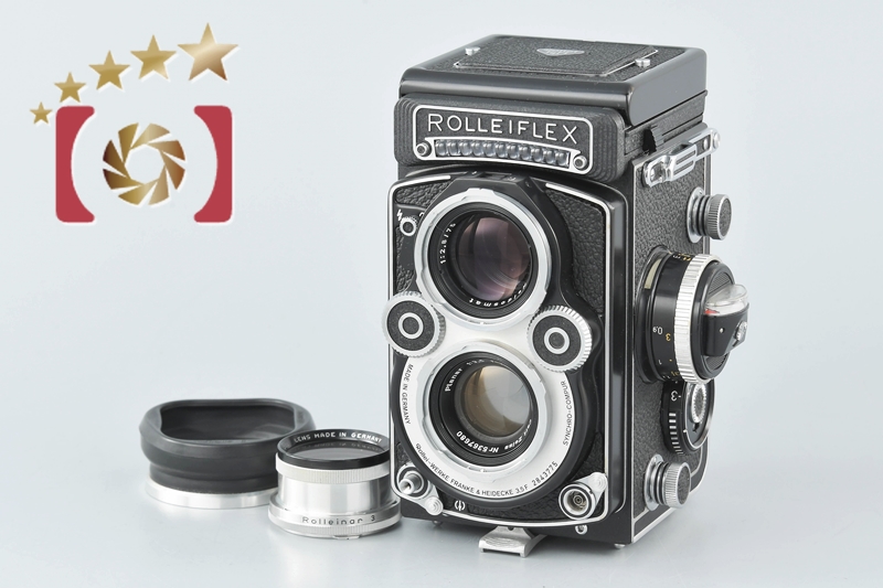 【中古】Rollei ローライ ROLLEIFLEX 3.5F Planar 75mm f/3.5 White Face ホワイトフェイス |  中古カメラ・フィルムカメラを中心に取り揃えるファイブスターカメラ