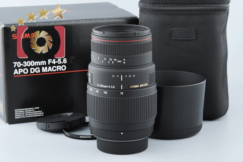 全国で中古品 シグマ APO 70-300mm F4-5.6 DG MACRO ニコン | www