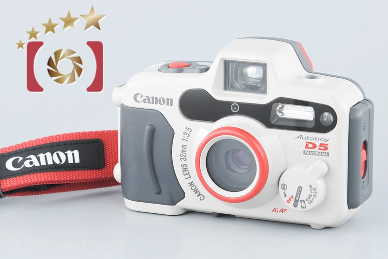 【中古】Canon キヤノン Autoboy D5 パノラマ コンパクトフィルムカメラ |  中古カメラ・フィルムカメラを中心に取り揃えるファイブスターカメラ