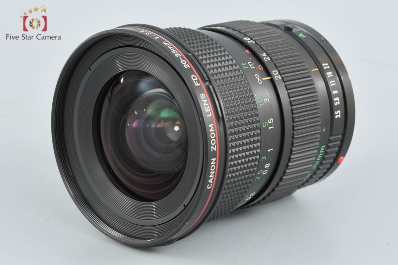 【中古】Canon キヤノン New FD 20-35mm f/3.5 L | 中古カメラ・フィルムカメラを中心に取り揃えるファイブスターカメラ