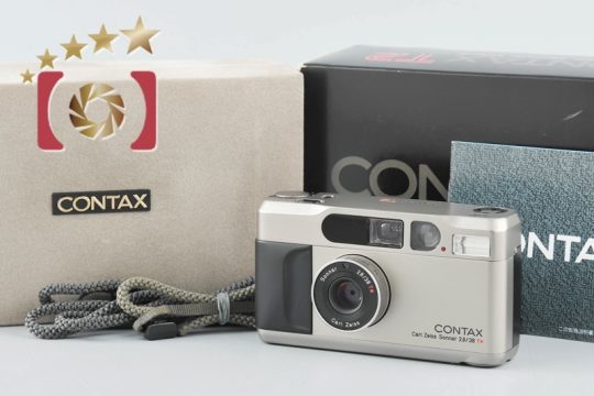 【中古】CONTAX コンタックス T2 コンパクトフィルムカメラ 元箱付 | 中古カメラ・フィルムカメラを中心に取り揃えるファイブスターカメラ