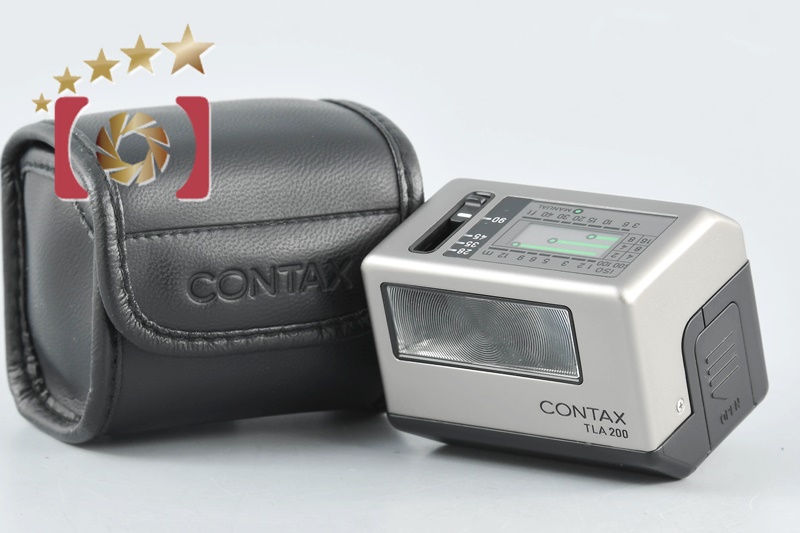 中古】CONTAX コンタックス TLA200 エレクトロニック フラッシュ 中古カメラ・フィルムカメラを中心に取り揃えるファイブスターカメラ