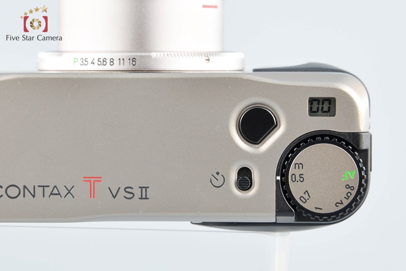 【中古】CONTAX コンタックス TVS II コンパクトフィルムカメラ | 中古カメラ・フィルムカメラを中心に取り揃えるファイブスターカメラ