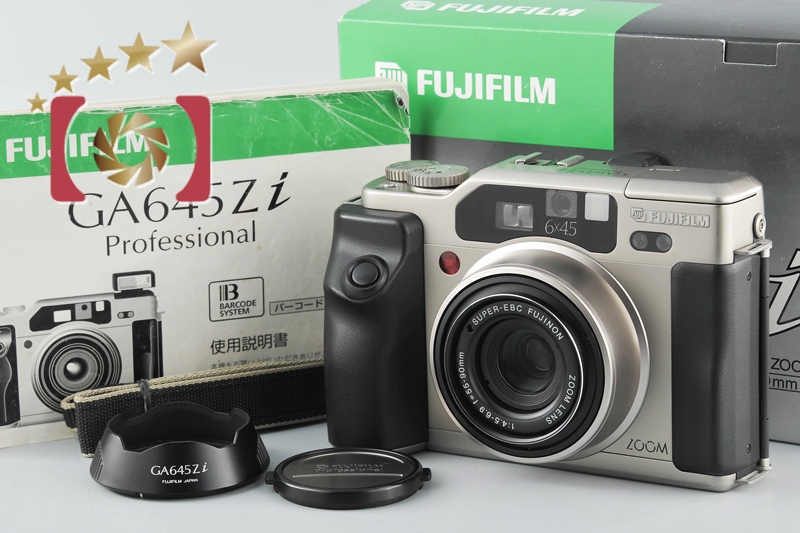 【中古】FUJIFILM 富士フイルム GA645Zi Professional ゴールド 中判フィルムカメラ 元箱付 |  中古カメラ・フィルムカメラを中心に取り揃えるファイブスターカメラ