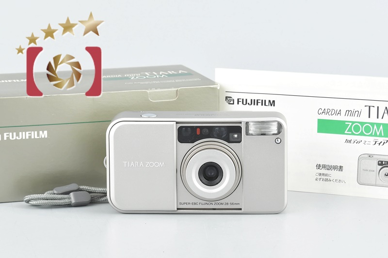 中古】FUJIFILM 富士フイルム TIARA ZOOM コンパクトフィルムカメラ 元