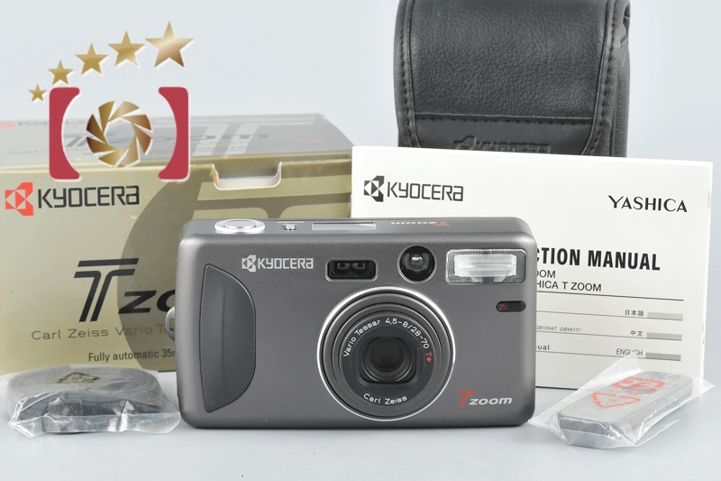 【開封未使用品】Kyocera 京セラ T ZOOM コンパクトフィルムカメラ 元箱付 |  中古カメラ・フィルムカメラを中心に取り揃えるファイブスターカメラ