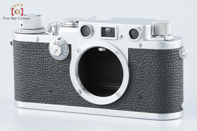 【中古】Leica ライカ IIIf ブラックダイヤル セルフタイマー無し レンジファインダーフィルムカメラ |  中古カメラ・フィルムカメラを中心に取り揃えるファイブスターカメラ