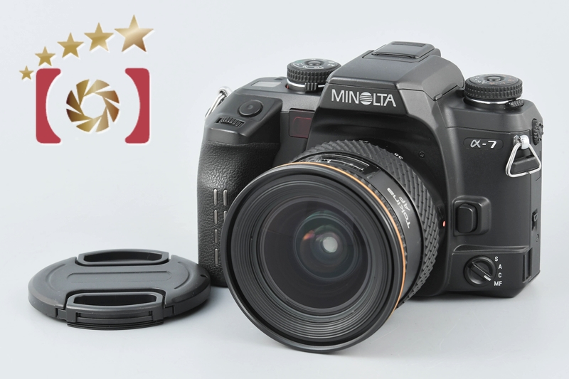 【中古】MINOLTA ミノルタ α-7 + Tokina AF 20-35mm f/3.5-4.5 |  中古カメラ・フィルムカメラを中心に取り揃えるファイブスターカメラ