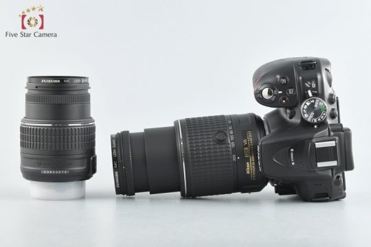 【中古】Nikon ニコン D5300 ダブルズームキット 2 ブラック | 中古カメラ・フィルムカメラを中心に取り揃えるファイブスターカメラ