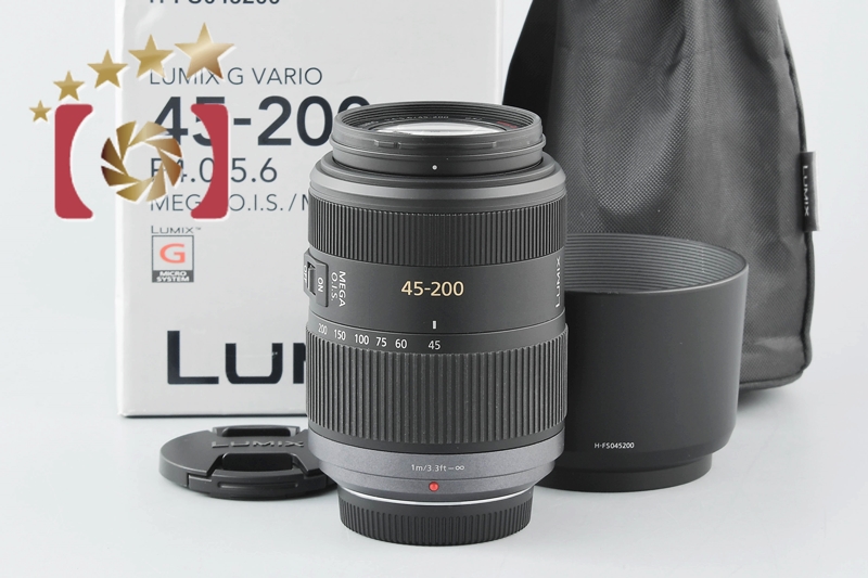 中古】Panasonic パナソニック LUMIX G VARIO 45-200mm f/4-5.6 MEGA