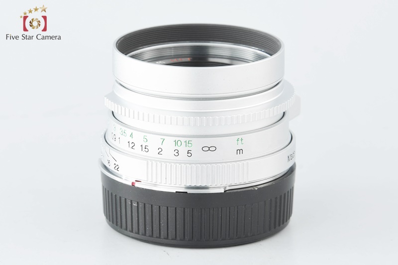 【中古】Rollei ローライ Sonnar 40mm f/2.8 HFT シルバー L39 ライカスクリューマウント |  中古カメラ・フィルムカメラを中心に取り揃えるファイブスターカメラ