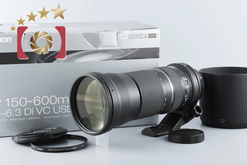 【中古】TAMRON タムロン A011 SP 150-600mm f/5-6.3 Di VC USD キヤノン用 元箱付  中古カメラ・フィルムカメラを中心に取り揃えるファイブスターカメラ