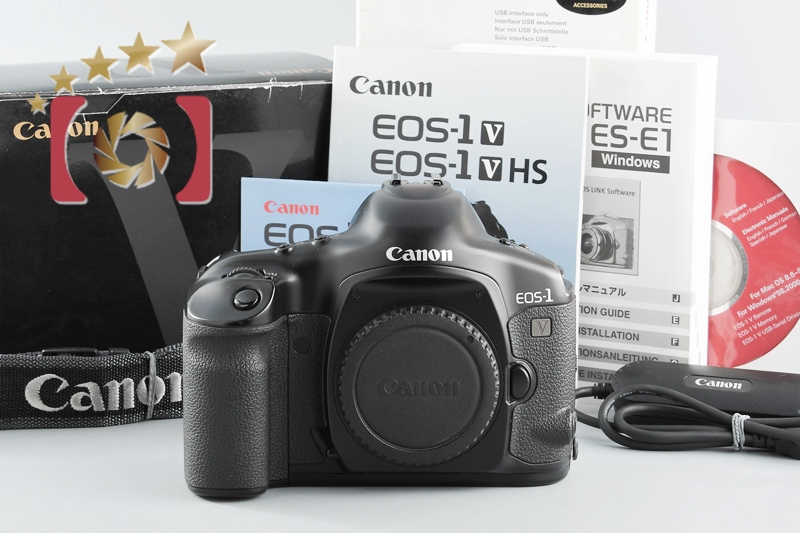 中古】Canon キヤノン EOS-1V フィルム一眼レフカメラ 元箱付き | 中古