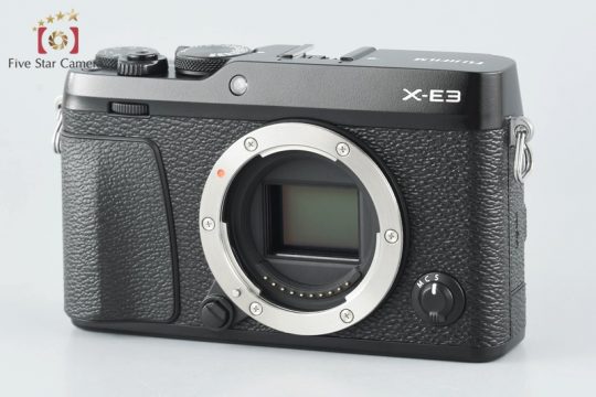 【中古】FUJIFILM 富士フイルム X-E3 ブラック ミラーレス一眼カメラ 元箱付き |  中古カメラ・フィルムカメラを中心に取り揃えるファイブスターカメラ