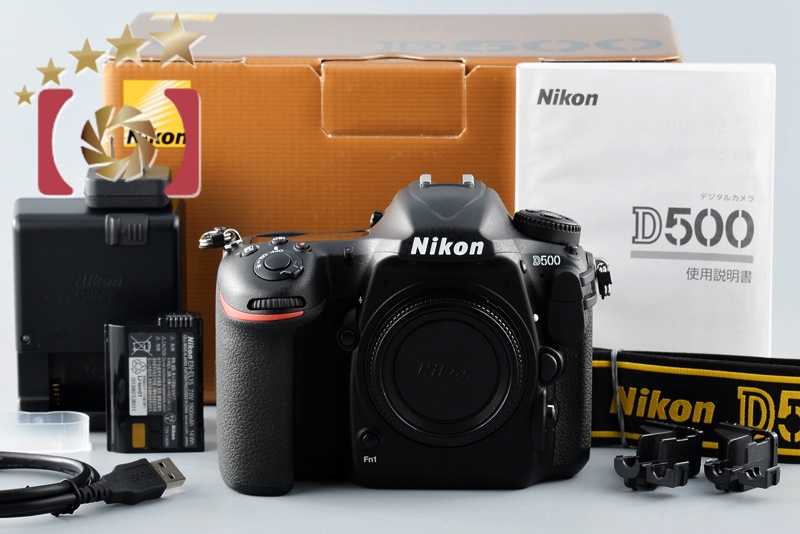 中古】Nikon ニコン D500 デジタル一眼レフカメラ シャッター回数僅少