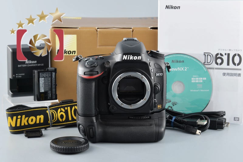 Nikon D610 フルサイズ MB-D14付き-tops.edu.ng