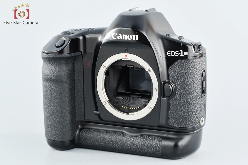 【中古】Canon キヤノン EOS-1N フィルム一眼レフカメラ + バッテリーパック BP-E1付属 |  中古カメラ・フィルムカメラを中心に取り揃えるファイブスターカメラ