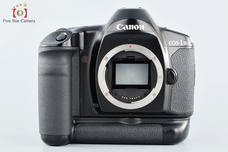 【中古】Canon キヤノン EOS-1N フィルム一眼レフカメラ + バッテリーパック BP-E1付属 |  中古カメラ・フィルムカメラを中心に取り揃えるファイブスターカメラ