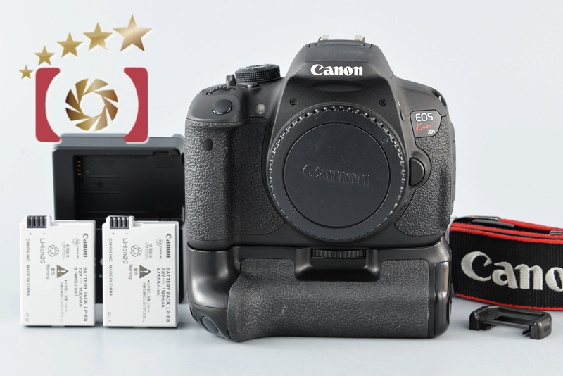 Canon EOS KISS デジタル N バッテリーグリップ付き ボディ - デジタル ...