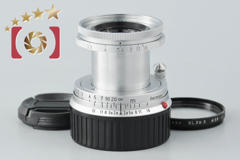 LEITZ WETZLAR ELMAR 50mm F2.8 Mマウント 沈胴式