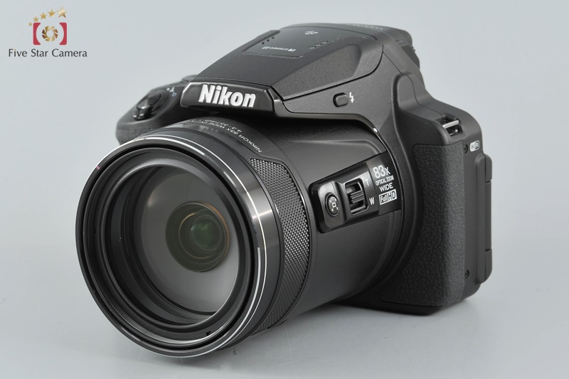 【中古】Nikon ニコン COOLPIX P900 ブラック コンパクトデジタルカメラ 元箱付き |  中古カメラ・フィルムカメラを中心に取り揃えるファイブスターカメラ