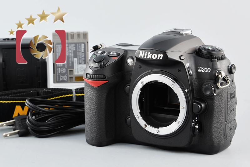 【中古】Nikon ニコン D200 デジタル一眼レフカメラ | 中古カメラ・フィルムカメラを中心に取り揃えるファイブスターカメラ