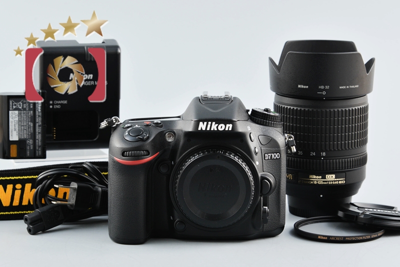 【中古】Nikon ニコン D7100 18-105 VR レンズキット | 中古カメラ・フィルムカメラを中心に取り揃えるファイブスターカメラ