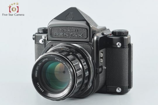 【中古】PENTAX ペンタックス 67 後期 + アイレベルファインダー 前期 + SMC TAKUMAR 6x7 105mm f/2.4 |  中古カメラ・フィルムカメラを中心に取り揃えるファイブスターカメラ