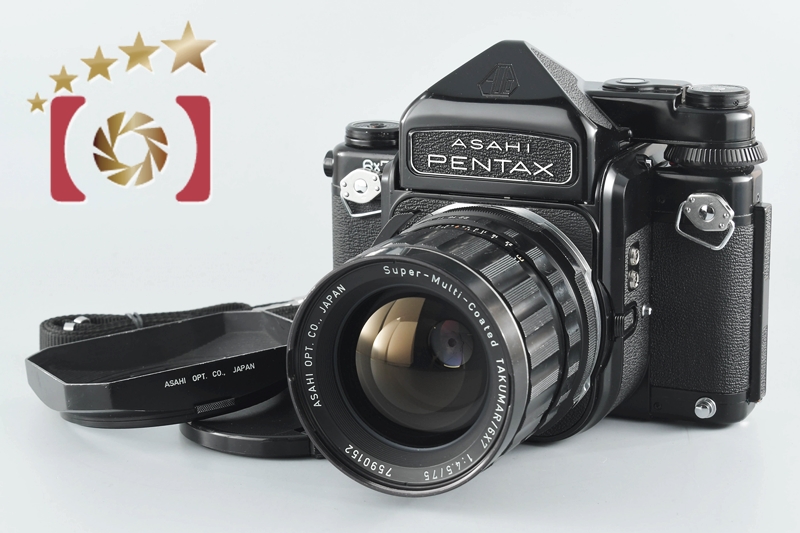 中古】PENTAX ペンタックス 6x7 TTL M-UP 前期 + SMC TAKUMAR 6x7 75mm