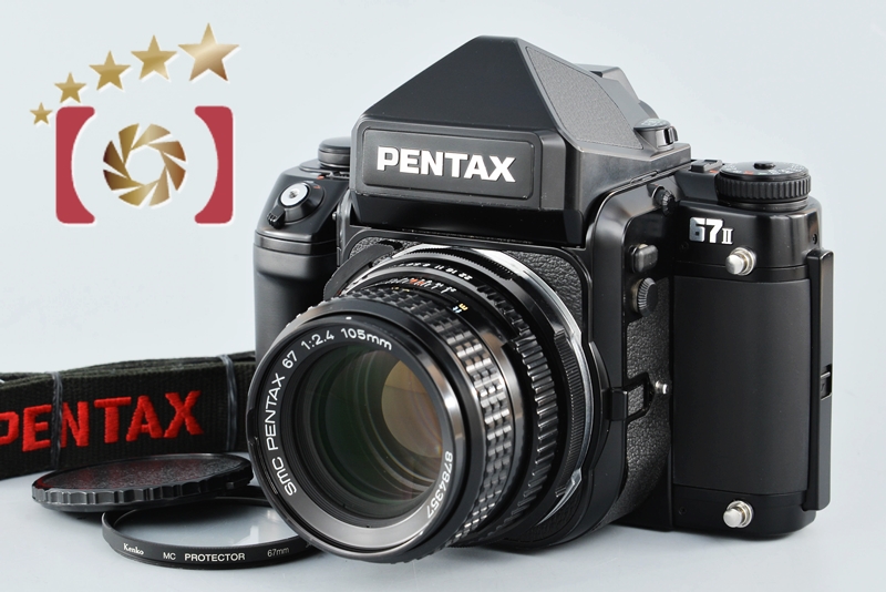 ペンタックス PENTAX67II 折りたたみピントフード67II ケース付 - カメラ、光学機器